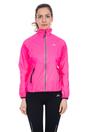 Pink Flourescent Trespass Pink Flourescent Beaming Packaway HiVis Jacket, Image 7 of 8