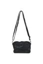 Black Real Leather Vintage Cross Body Bag, Image 2 of 5