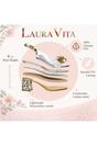 Gold Womens Block Heel Sandals - Marlene 12, Image 3 of 7
