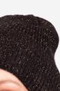 Bronze Glitter Knitted Winter Beanie Hat, Image 2 of 2