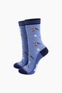 Multi Garden Birds Bamboo Socks Gift Set, Image 4 of 4