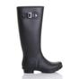 Black AJVANI Black Waterproof Wellington Boots Wellies, Image 2 of 6