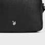 Black Assots London Black 'AVON' Soft Nappa Full Grain Real Leather Crossbody Bag, Image 2 of 5