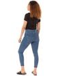 Black AC/DC High Voltage Sequin Acid Wash T-Shirt, Image 3 of 5