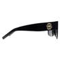 Black Hugo Boss Black Rectangle Black Grey BOSS 1654/S, Image 4 of 4