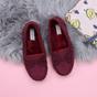 Burgundy Boat Shoes Moccasins Slippers, Image 4 of 6