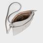 Light Grey 'AMBA' Soft Nappa Full Grain Real Leather Crossbody Bag, Image 5 of 5
