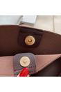 Brown 'Rhiannanon' Faux Leather Shoulder Tote Bag With Adjustable Strap, Image 7 of 7