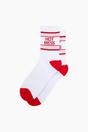 White Hot Mess Novelty Cotton Sports Socks, Image 3 of 4