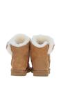 Tan 'Becca' Real Sheepskin Suede Boots, Image 4 of 4