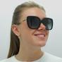 Black Burberry Black Square Black Grey Gradient BE4323, Image 4 of 5