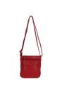 Red Real Leather Small Luxurious Flight Bag, Image 4 of 5