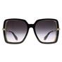 Black Nike Black Square Black Grey Gradient SRC007 Sunglasses, Image 1 of 4