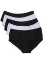 Multi Camille Lingerie Multi 5 Pack Mix Short Briefs, Image 1 of 3