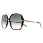 Brown Square Havana Gold Grey Gradient BOSS 1660/S, Image 2 of 4