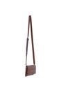 Tan Ashwood Leather Tan 'Brinea' Real Leather Crossbody Bag, Image 5 of 5