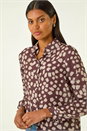 Stone Abstract Spot Print Shirt , Image 1 of 5