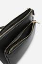 Black Elani Small Double Zip Cross Body Bag, Image 5 of 7