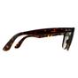 Brown Ray-Ban Brown Rectangle Tortoise Green Sunglasses, Image 4 of 6