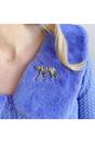Silver Tiger Brooch, Image 1 of 4