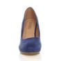 Royal Blue Mid High Heel Court Shoes, Image 6 of 6