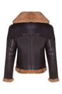 Brown Womens RAF Sheepskin Flying Jacket-Albay, Image 3 of 4