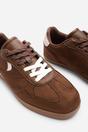Brown Anaiah Low Profile Side Panel Detailed Trainer, Image 5 of 6