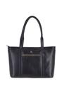 Navy Ashwood Leather Navy Vegetable Tanned Real Leather Tote Bag, Image 1 of 3