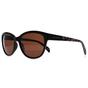 Black Cat Eye Gloss Black Flowers Brown TB1605 Amie, Image 2 of 3