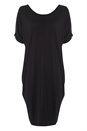 Black Slouch Cross Back Dress, Image 4 of 4