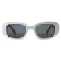 White Prada White Rectangle Talc Dark Grey PR17WS, Image 1 of 4