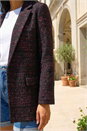 Pink Boucle Jersey Blazer, Image 4 of 4