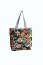 Multi Floral Canvas Tote Bag, Image 2 of 3
