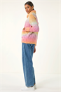 Orange Ombre Stripe Knit Jumper, Image 3 of 5