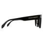 Black Alexander McQueen Black Cat Eye Black Grey AM0299S, Image 4 of 8