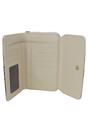 Beige Faux Crocodile Pattern Folded Purse, Image 4 of 6
