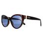  Cat Eye Dark Havana Blue Sunglasses, Image 2 of 4