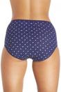 Multi Four Pack Mixed Print Cotton Full Maxi Briefs, Image 4 of 5