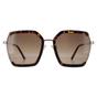 Brown Rimless Dark Havana Brown Gradient GF0418, Image 1 of 4
