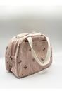 Pink Corduroy Insulated Lunch Holdall, Image 3 of 4