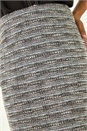 Black Textured Stretch Skirt, Image 5 of 5