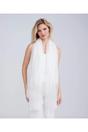 Cristine - Pearl Embellished Occasion Scarf - White, Image 1 of 2