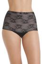 Black 2 Pack Seamless High Waist Floral Briefs, Image 1 of 4