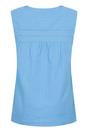 Blue Petra Sleeveless Shirt, Image 2 of 3