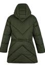 Khaki Rusey Quilted Padded Jacket, Image 2 of 5