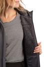 Charcoal Kristen Long Hooded Waterproof Jacket, Image 5 of 8