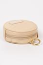 Cream Etre Cream Plain Round Coin Purse, Image 3 of 3