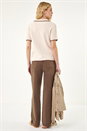 Stone Textured Collar Knit Top, Image 4 of 6