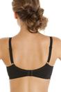 Black Classic Floral Lace Underwired Bra, Image 2 of 5