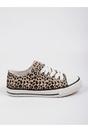 Multi Pearl Canvas Lace Up Low Trainers, Image 1 of 5